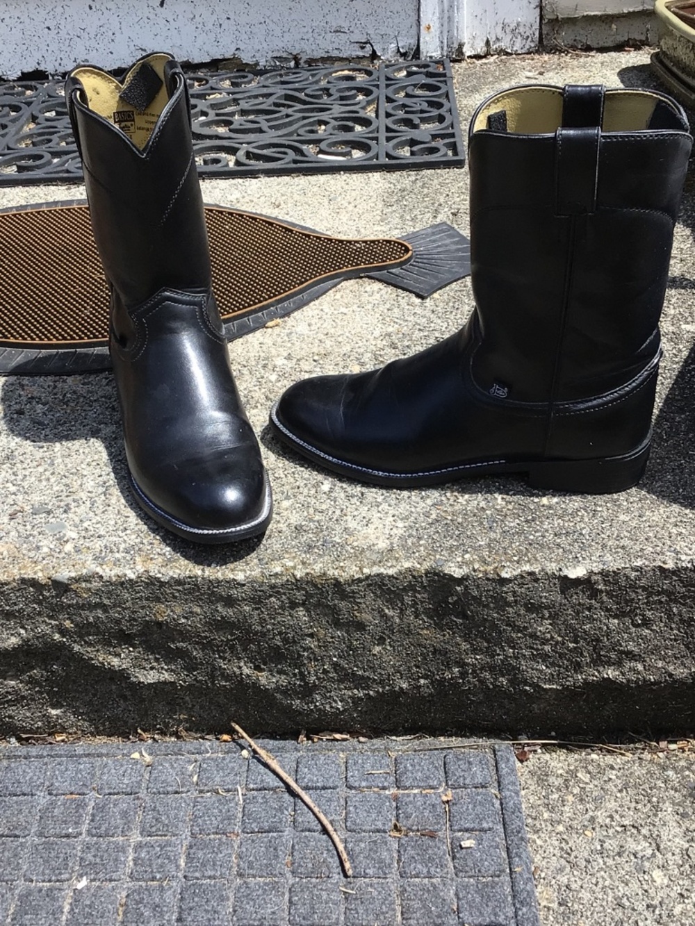 Men’s cowboy boot Justin’s basic